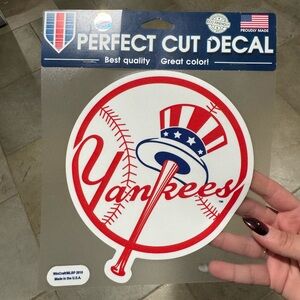 Yankees large decal